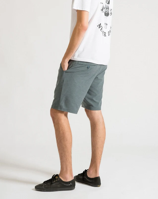 Bermuda Híbrida Volcom Frickin Cross Shred Static Dark Slate 40 / DARK SLATE