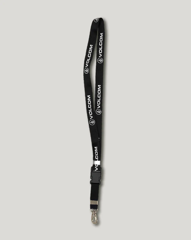 Chaveiro Cordão Emborrachado UN / Preto
