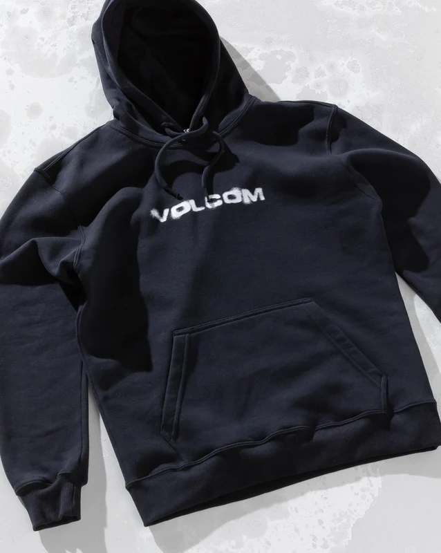 Moletom Volcom Canguru Stone Explorer Preto P / PRETO