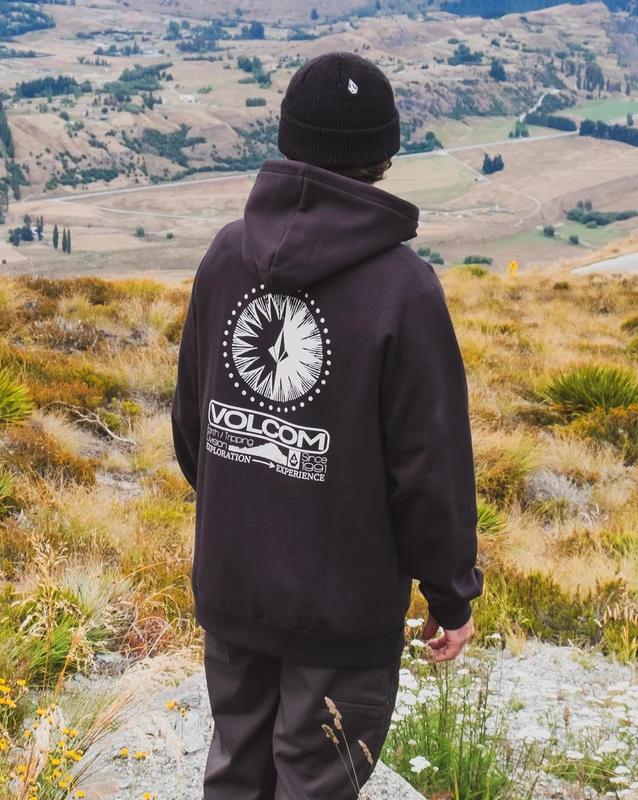 Moletom Volcom Canguru Out There Preto GG / PRETO