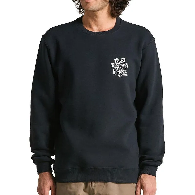 Moletom Volcom Careca Watanite WT25 Masculina Preto M / preto