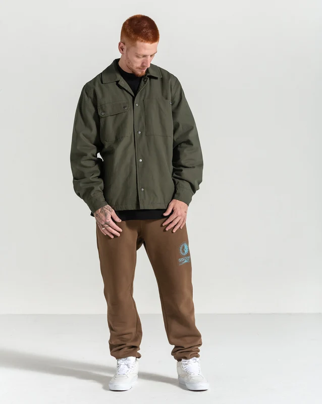 Calça Moletom Volcom Out There Marrom G / Marrom
