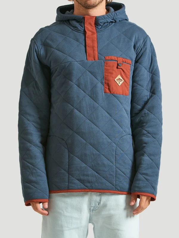 Jaqueta Especial Hurley Russel Quilted Fleece Marinho GG / MARINHO