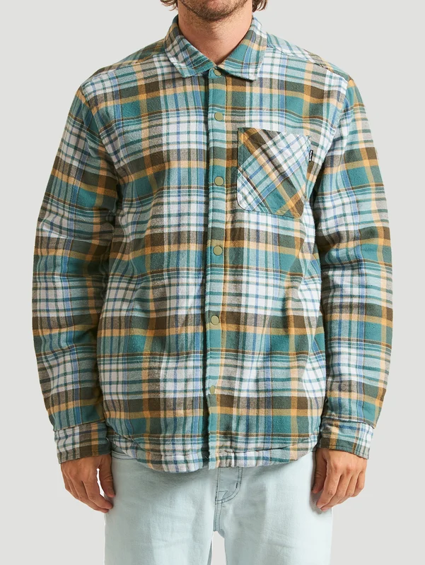 Camisa Flanela Xadrez Hurley Portland Sherp Lined Multi G / MULTI