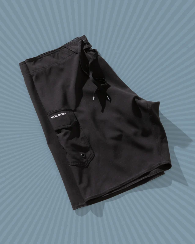 Boardshort Volcom Lido Solid Preto 40 / PRETO