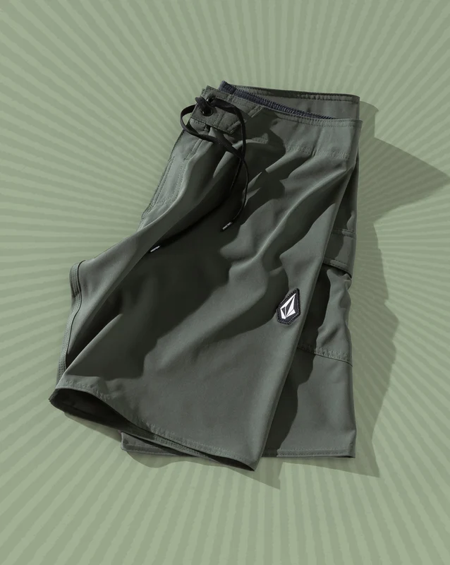 Boardshort Volcom Lido Solid Verde 42 / VERDE