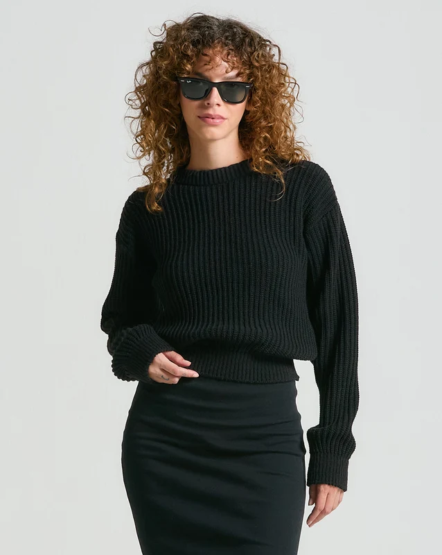 Tricot Volcom She Savage Preto GG / PRETO