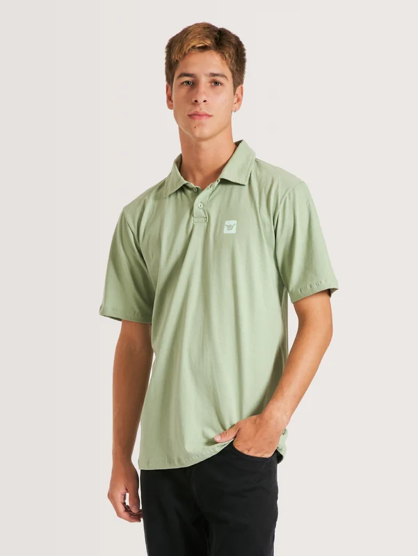Polo Hang Loose Basic Verde P / VERDE