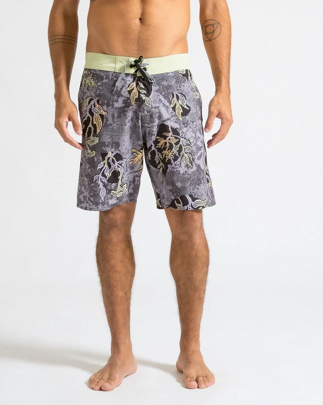 Boardshort Volcom Mashed Cinza 42 / CINZA