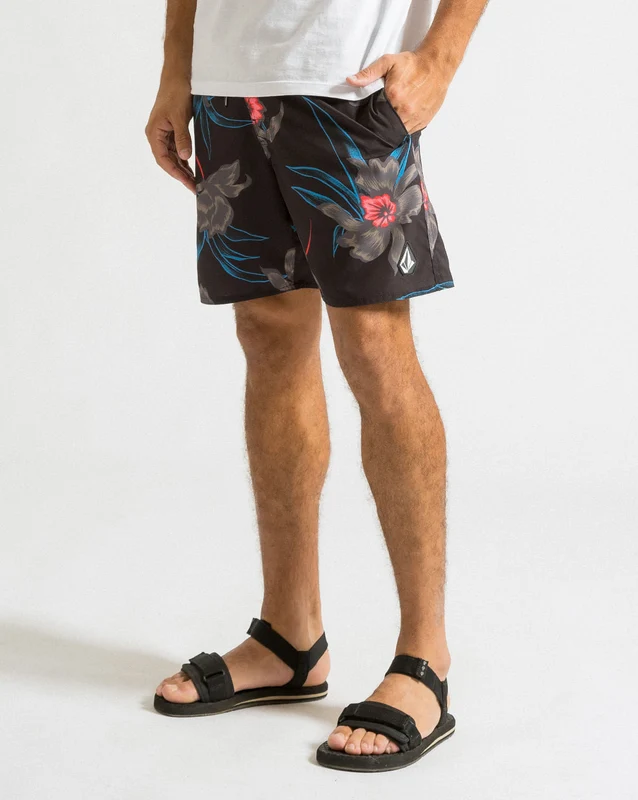 Shorts Volcom Island Time Preto G / Preto