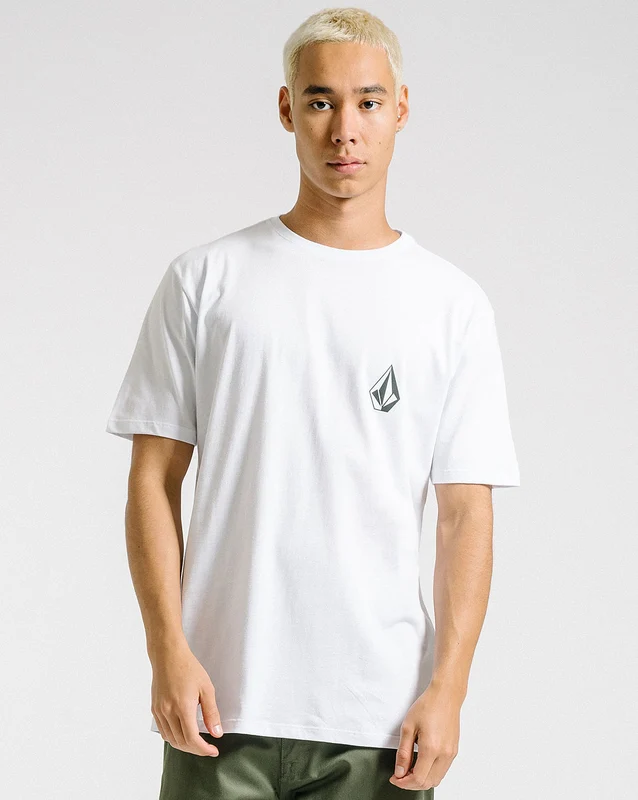 Camiseta Volcom Regular Deadly Stone Branca M / BRANCO