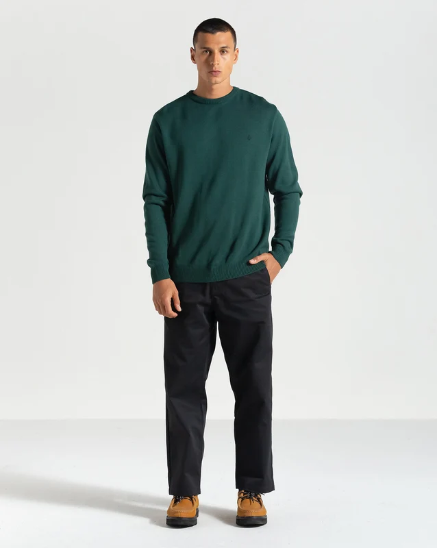 Tricot Volcom Classic Stone Verde P / VERDE