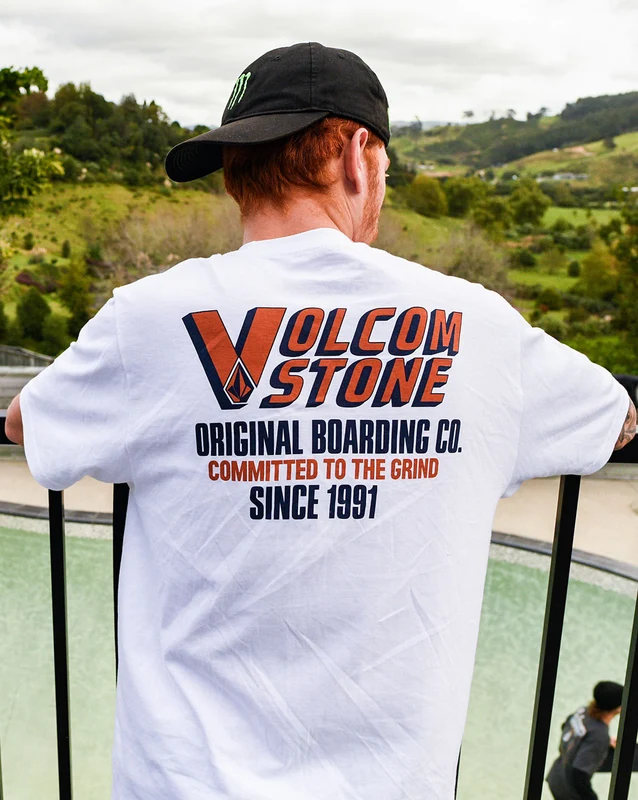 Camiseta Volcom Regular Raceday Branca P / BRANCO