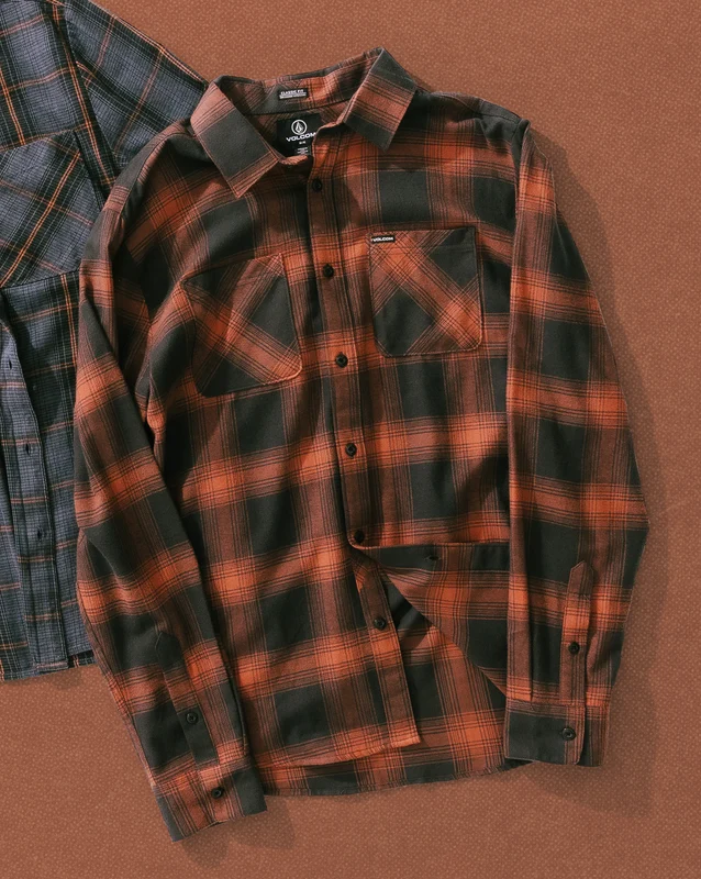 Camisa Volcom Netastone Stealth G / G