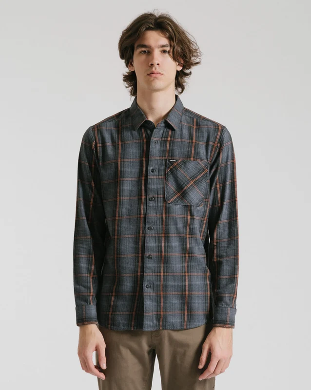 Camisa Volcom Heavy Twills Dark Slate GG / DARK SLATE