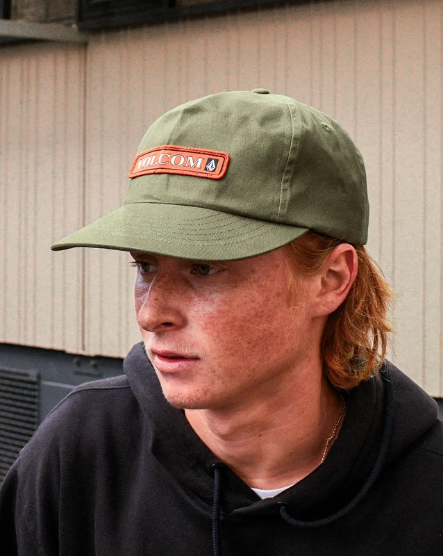 Boné Volcom Strike Stone Old Mil UN / Verde