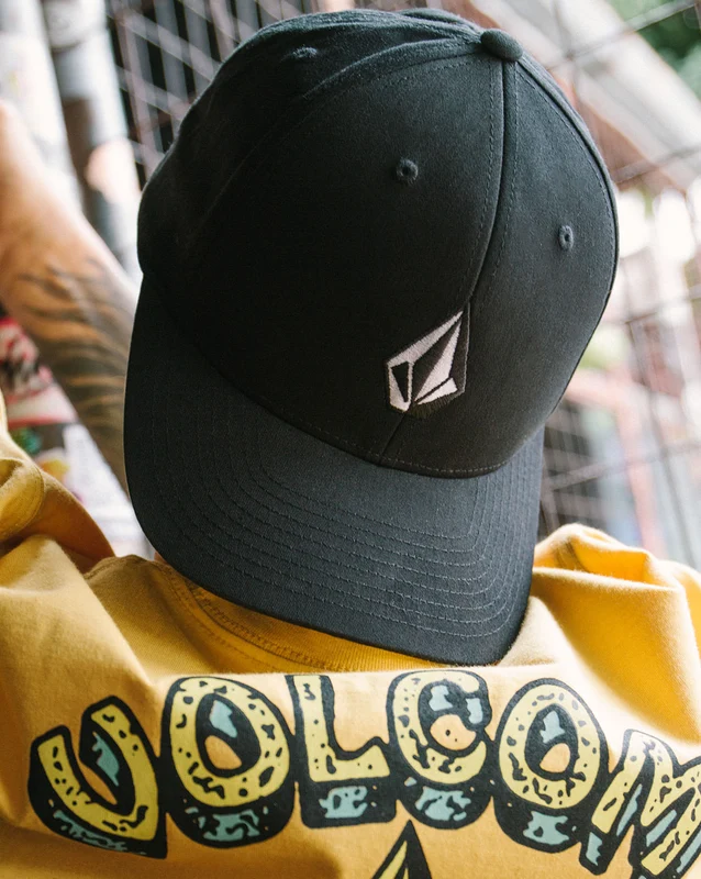 Boné Volcom Full Stone Black UN / Preto