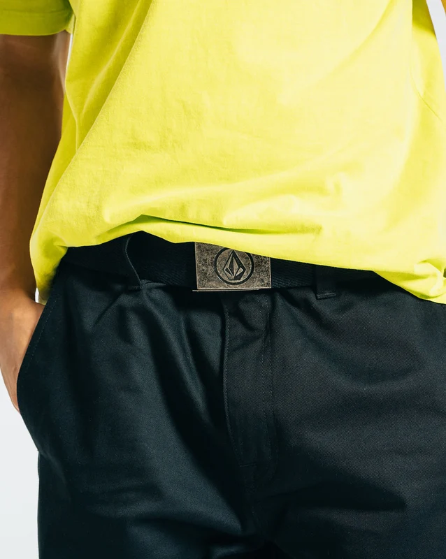 Cinto Volcom Circle Stone Preto UN / Preto