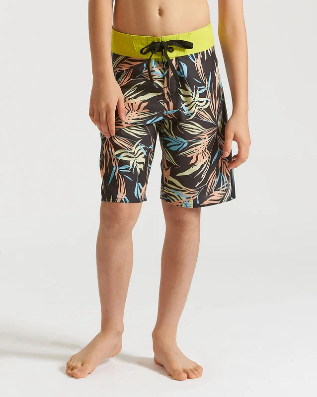 Boardshort Volcom Bleeding Leaf Juvenil Preto 14 / PRETO