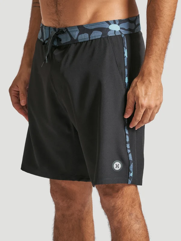 Bermuda Híbrida Hurley Psico 18" Preta 44 / Preto
