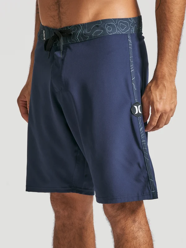 Boardshort Hurley Frequency Stripe 19,5" Marinho 42 / Marinho