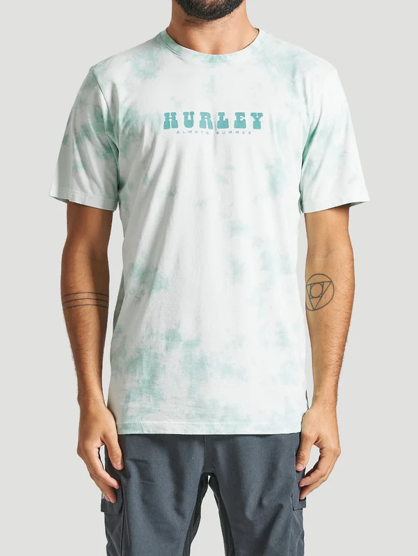Camiseta Especial Hurley Mush Menta G / MENTA
