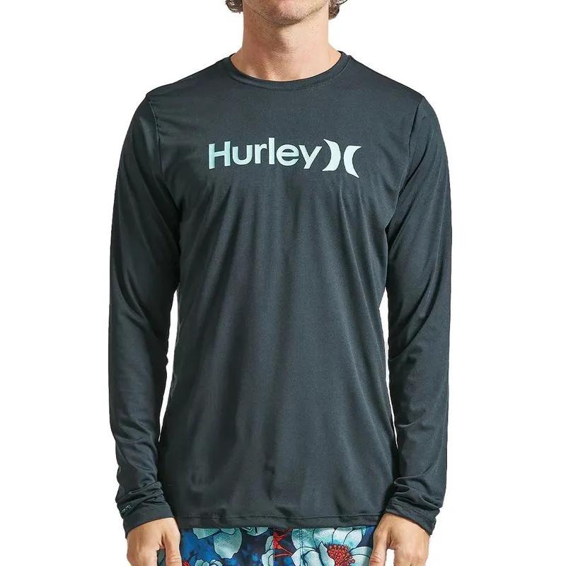 Camiseta Surf Hurley Manga Longa One&Only SM24 Preto M / preto