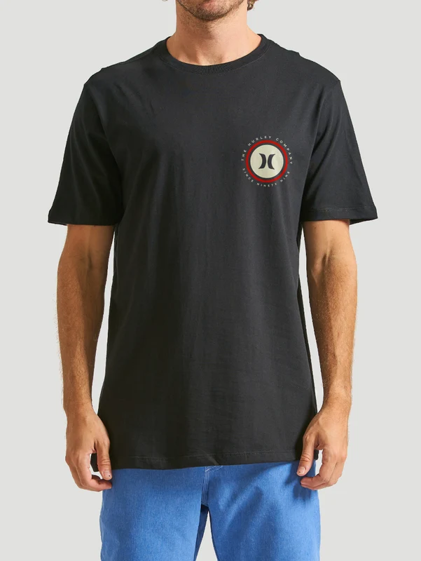 Camiseta Hurley Multi Circle Preta P / Preto