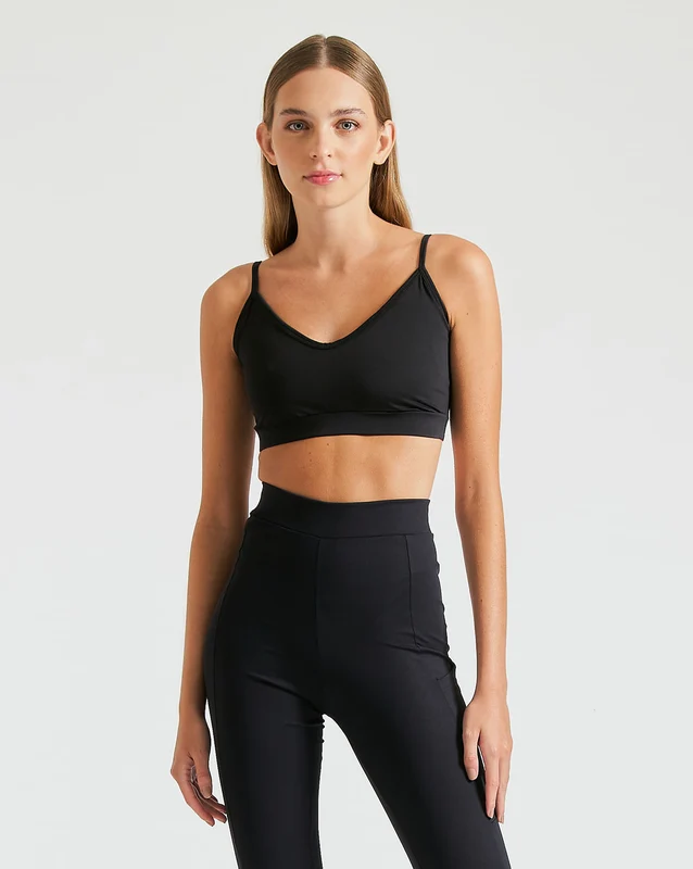 Top Volcom Get More Preto M / PRETO