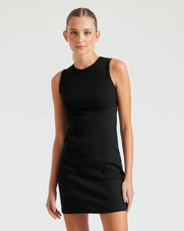 Vestido Volcom Lil Rib Backless Preto P / PRETO