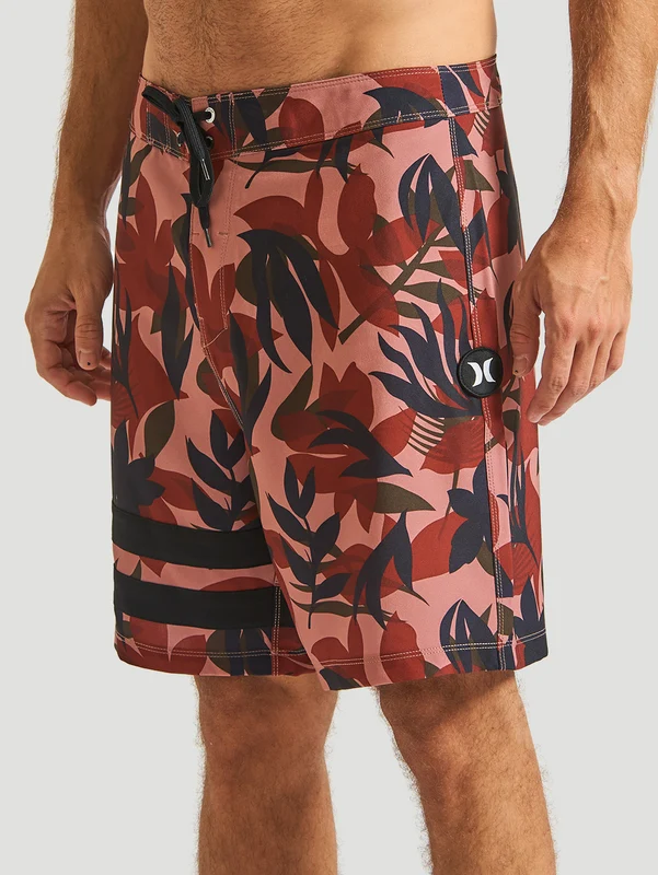 Boardshorts 25 Anos Hurley BLOCK PARTY 18” Ocre 44 / OCRE