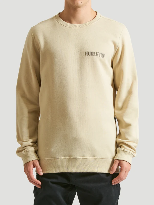 Moletom Careca Areia Hurley Square GG / AREIA