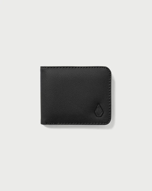 Carteira Volcom Metal Black Stone Preta UN / Preto