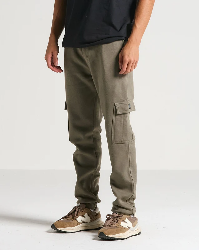 Calça Moletom Volcom Comf Cargo Militar M / VERDE