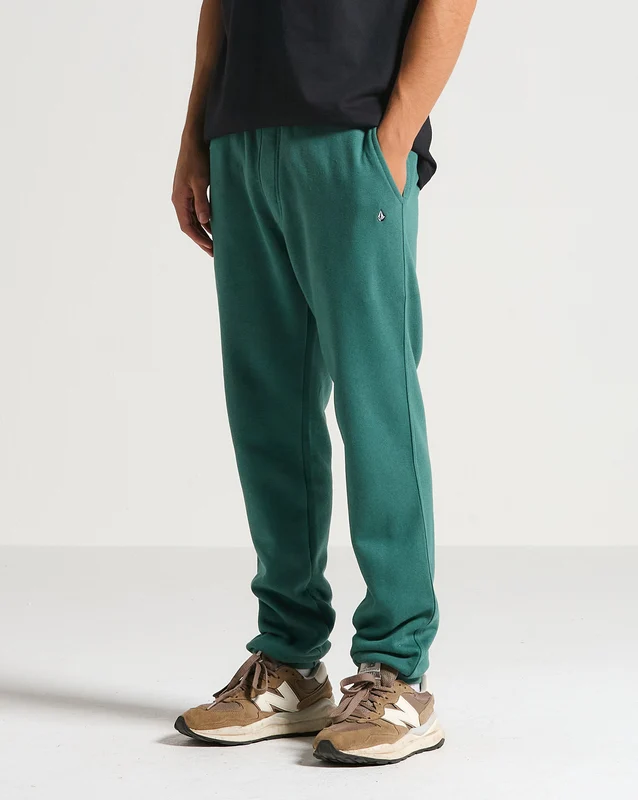 Calça Moletom Volcom Single Stone Verde P / VERDE