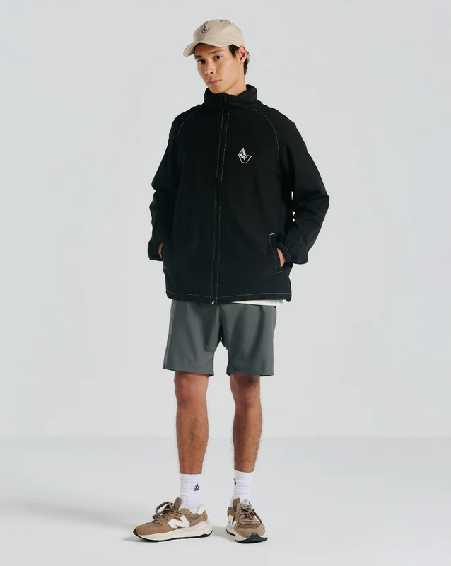 Jaqueta Volcom Run Time Preta P / Preto