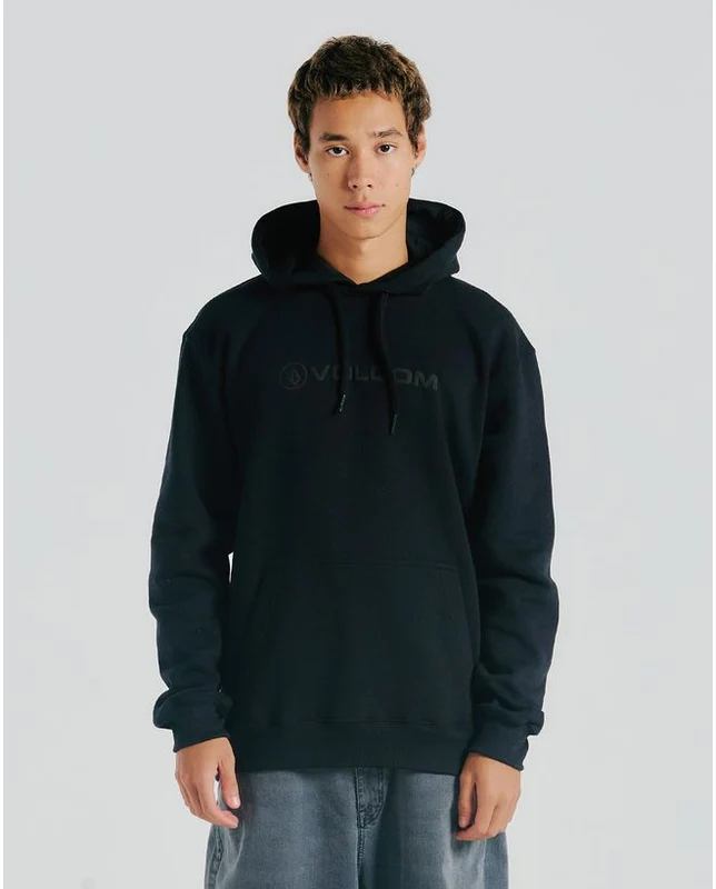Moletom Volcom Canguru New Style Preto GG / PRETO