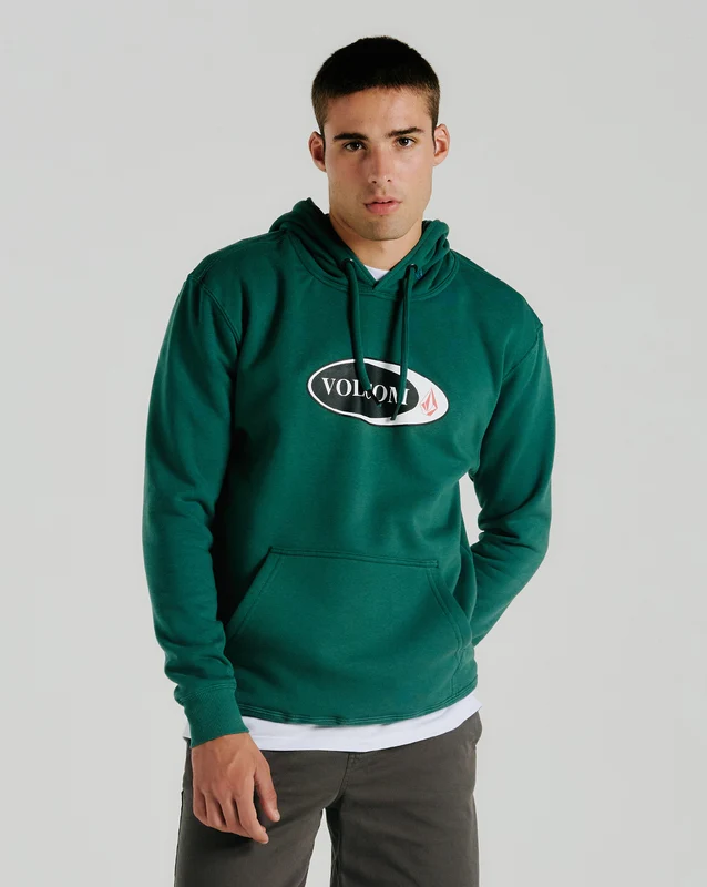Moletom Volcom Canguru Elipstone Verde M / VERDE