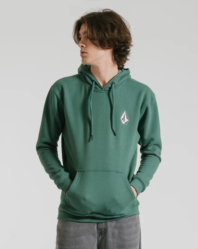 Moletom Volcom Canguru Iconic Stone Verde M / Verde