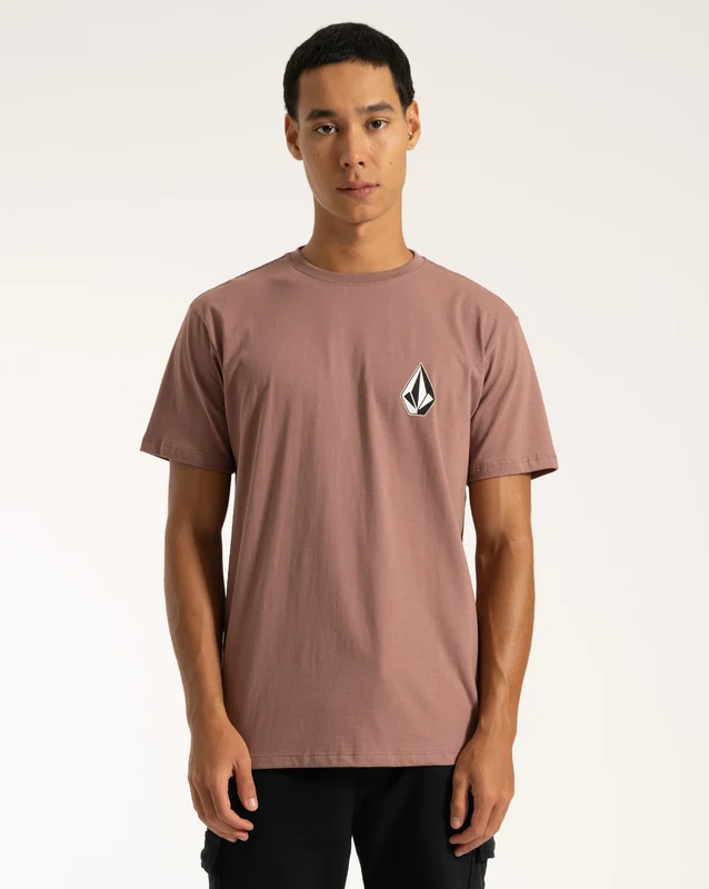 Camiseta Volcom Iconic Bordô G / Vermelho