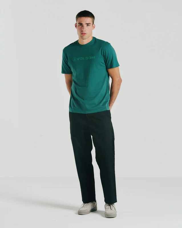 Camiseta Volcom New Style Verde G / VERDE