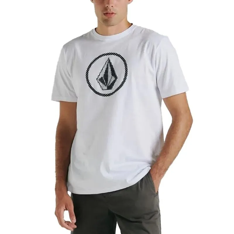 Camiseta Volcom Circle Stone WT24 Masculina Branco GG / branco