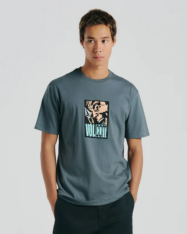 Camiseta Volcom Maniac Grafite GG / Grafite