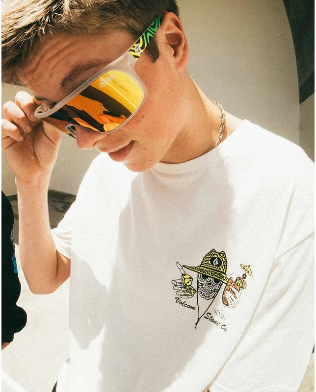 Camiseta Volcom Pair A Dice Off White M / Off White