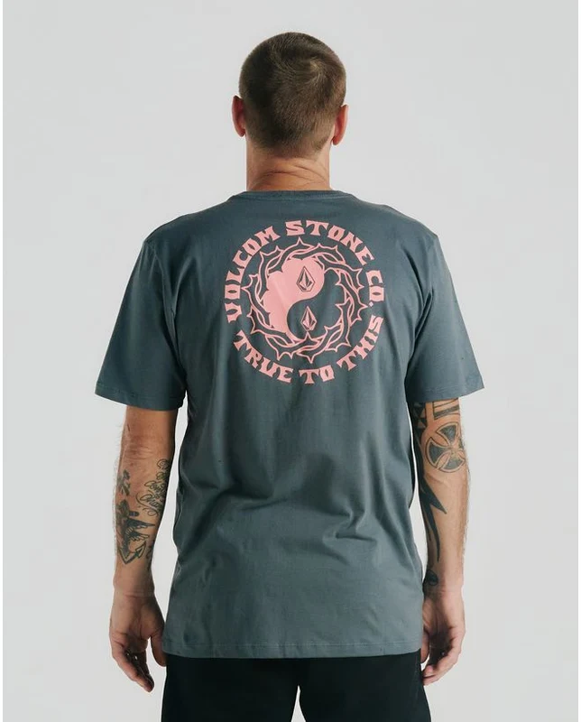 Camiseta Volcom Crowned Grafite P / Grafite