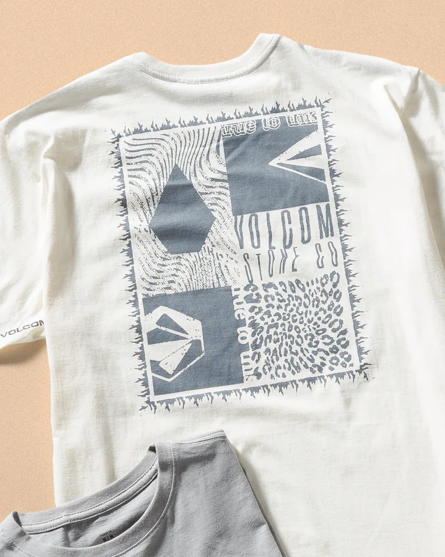 Camiseta Volcom Primer Off White GG / Off White