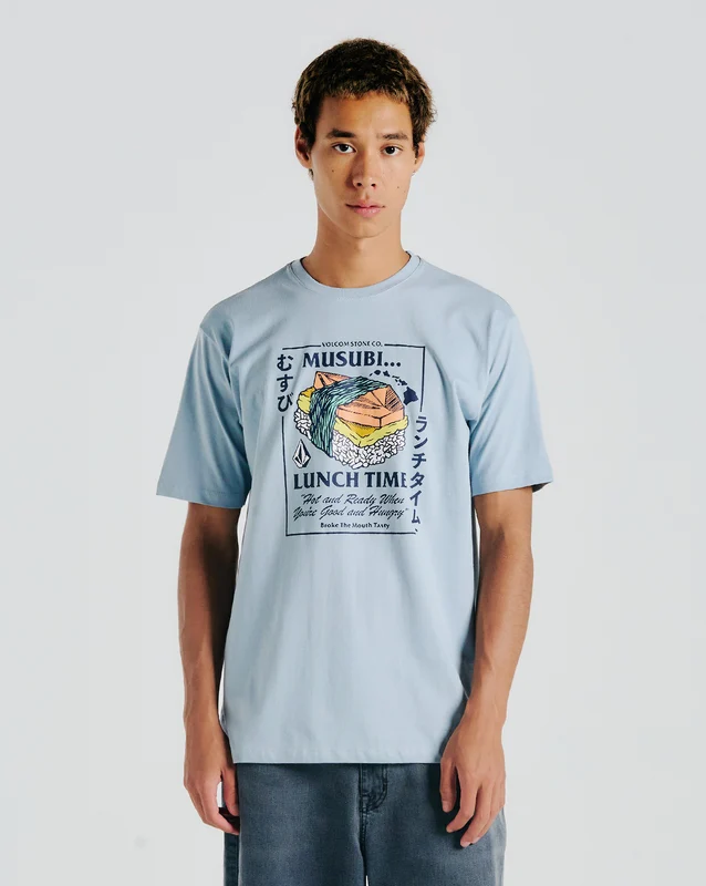 Camiseta Volcom Musubi Azul M / Azul