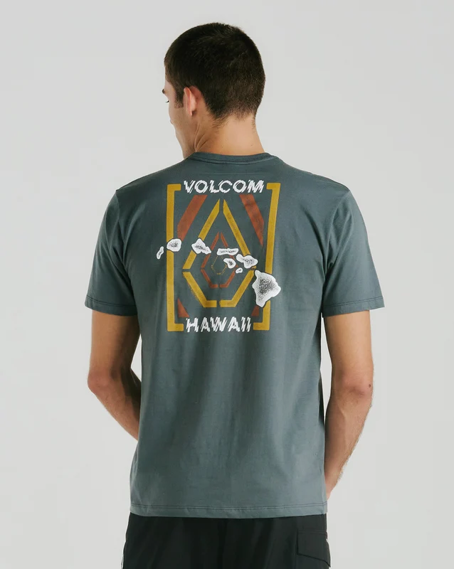 Camiseta Volcom Reticular Grafite G / Cinza