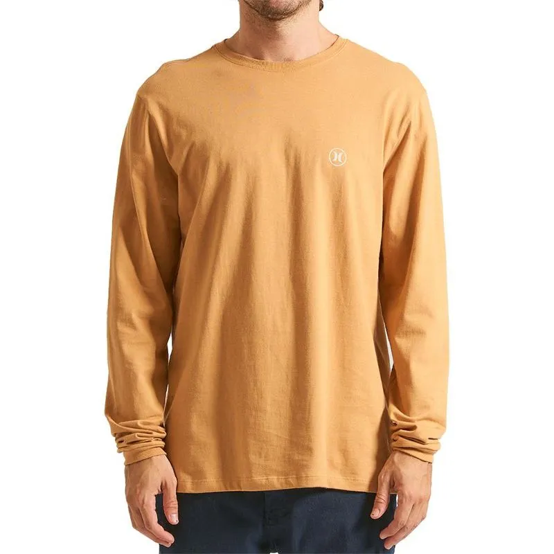 Camiseta Hurley Manga Longa Mini Icon WT24 Mostarda M / amarelo