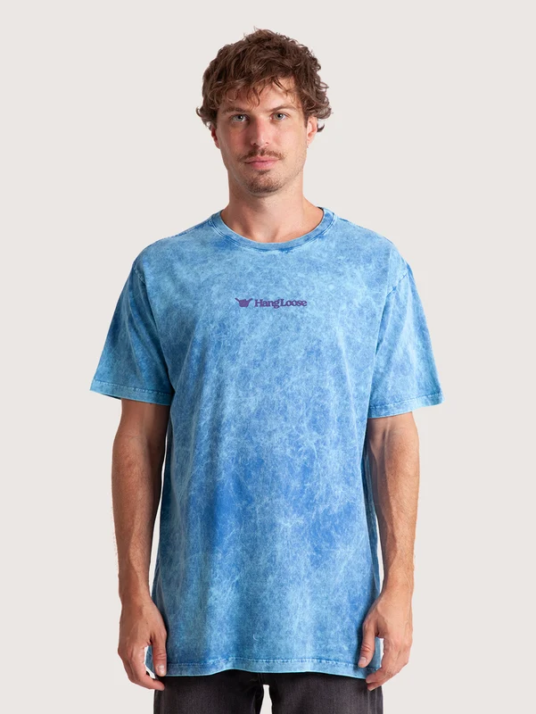 Camiseta Especial Hang Loose Minimal Azul GG / Azul